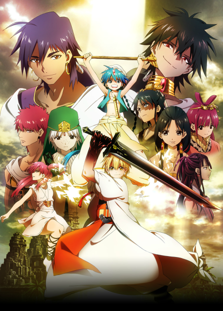 Cover image of Magi: The Labyrinth of Magic
