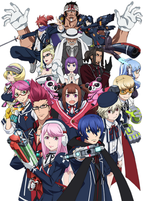 Cover image of Gunslinger Stratos: The Animation
